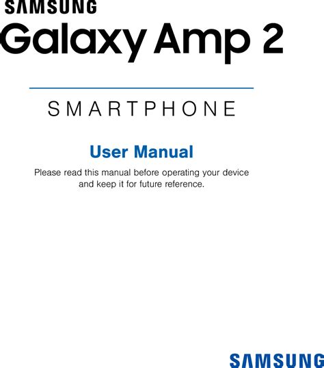 CRICKET SAMSUNG GALAXY AMP 2 pdf manual